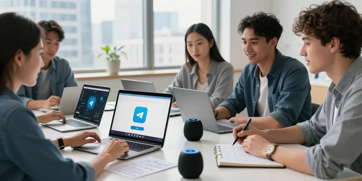 Discover the latest Telegram download features in a modern teamwork environment.