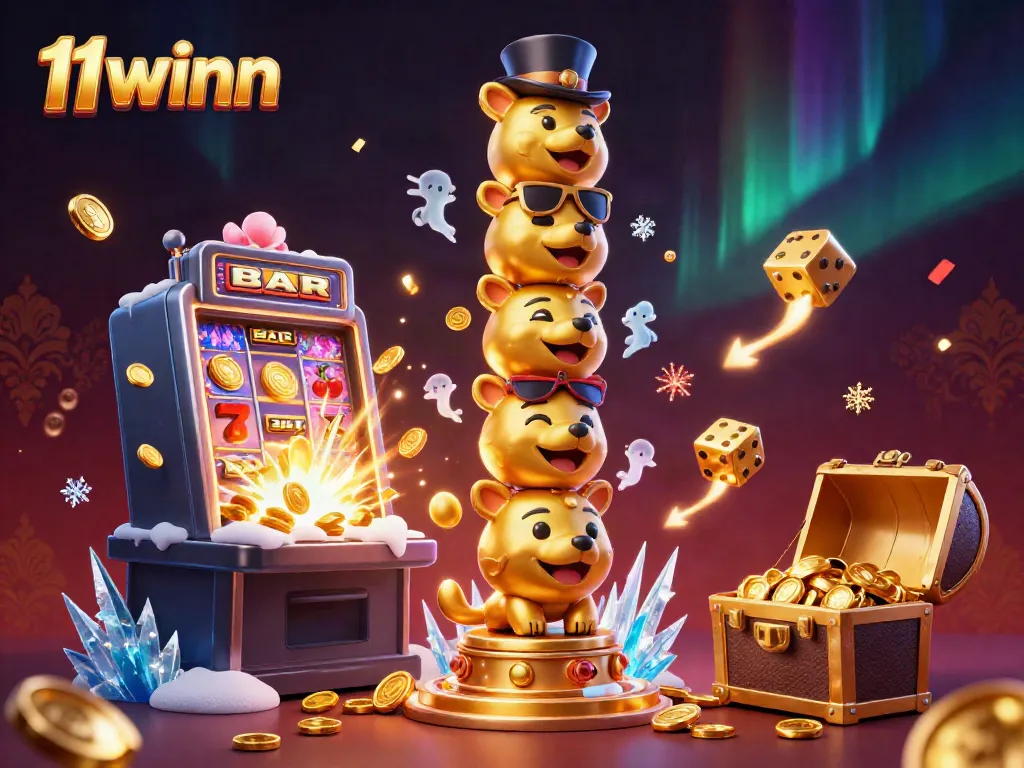 Experience exciting gameplay at 11winn with vibrant casino elements and engaging 3D features.